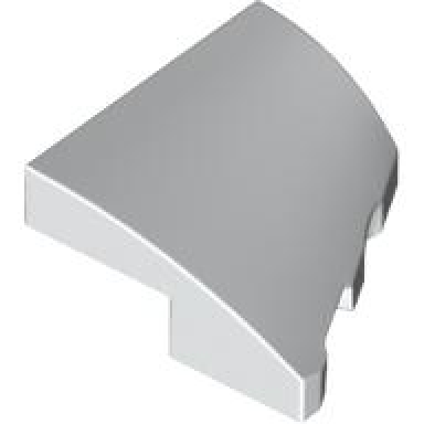 white wedge 2 x 2 x 2 3 left