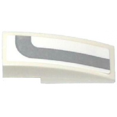 white slope curved 3 x 1 with curved light bluish gray stripe pattern model right side sticker - set 75912