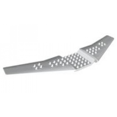 white duplo airplane large wings 9 x 30
