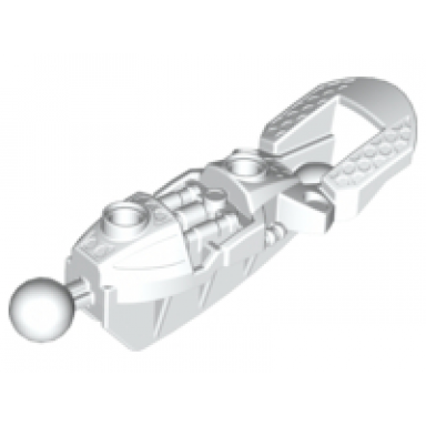 white bionicle toa inika leg lower section