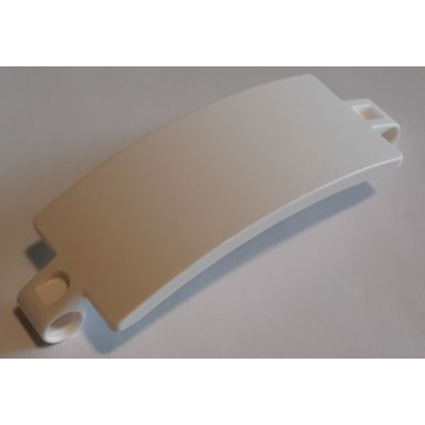 white technic panel curved 3 x 9