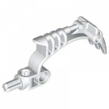 white bionicle barraki mandible