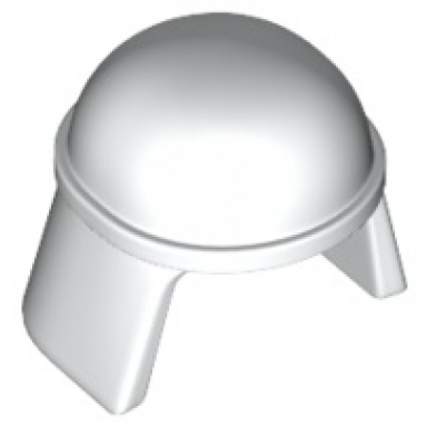 white minifigure headgear helmet sw imperial pilot