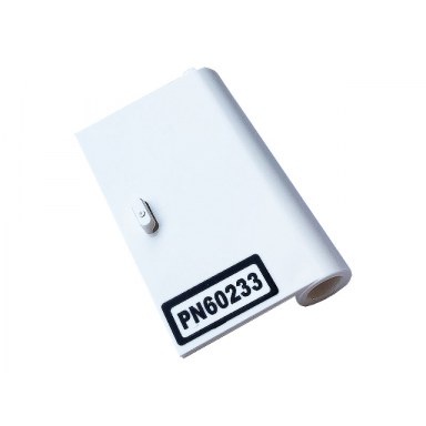 white door 1 x 3 x 4 right - open between top and bottom hinge with pn60233 pattern sticker - set 60233