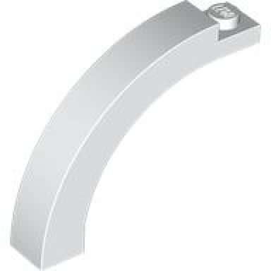 white arch 1 x 5 x 3 1 3 curved top