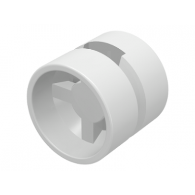 white wheel 11mm d x 12mm hole round for wheels holder pin