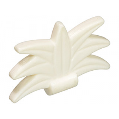 white minifigure plume feathered headdress