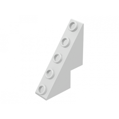 white slope 53 3 x 1 x 3 1 3 with studs on slope