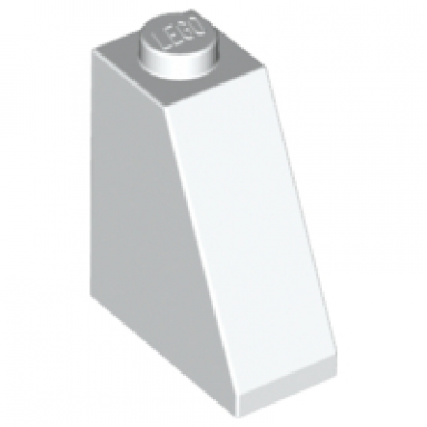 white slope 65 2 x 1 x 2