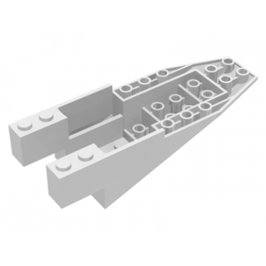 white cockpit 11 x 4 x 2 2 3 inverted slope