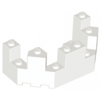 white castle turret top 4 x 8 x 2 1 3