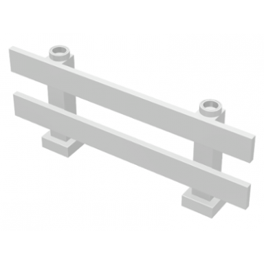 white fence 1 x 8 x 2 2 3