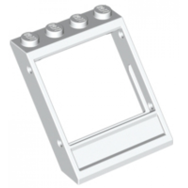 white window 4 x 4 x 3 roof with bottom panel