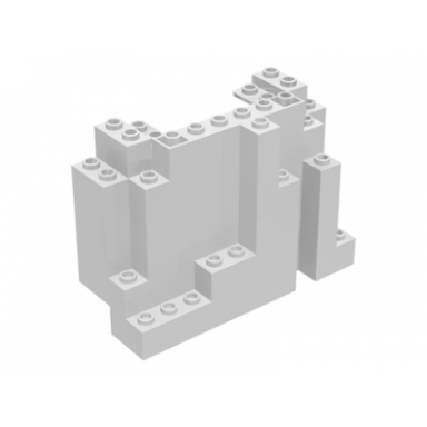 white rock panel 4 x 10 x 6 rectangular burp