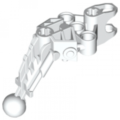 white bionicle arm leg upper section solek