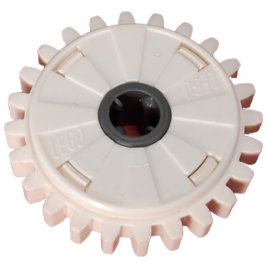 white technic gear 24 tooth clutch