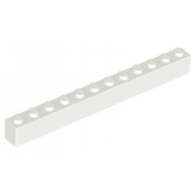 white brick 1 x 12