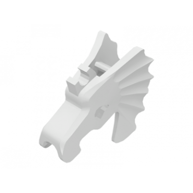 white horse battle helmet