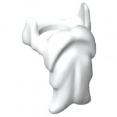 white minifigure beard