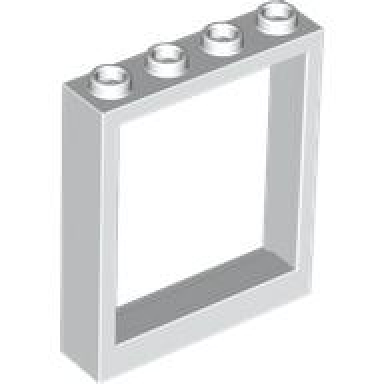 white door frame 1 x 4 x 4 lift