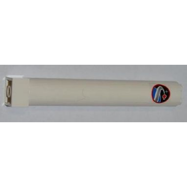 white support 2 x 2 x 11 solid pillar with space center logo pattern sticker - set 3368