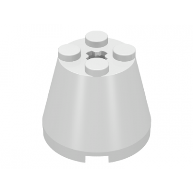 white cone 3 x 3 x 2