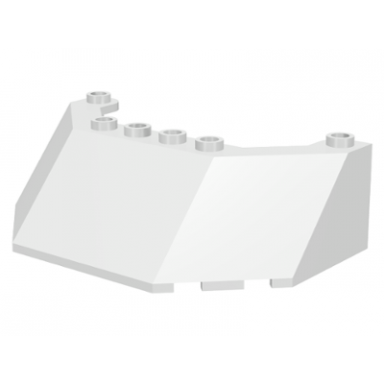 white windscreen 5 x 8 x 2