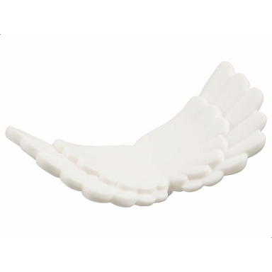 white minifigure wings angel with stud holder