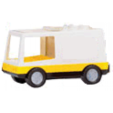 white duplo van type 1 with yellow base
