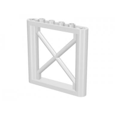 white support 1 x 6 x 5 girder rectangular