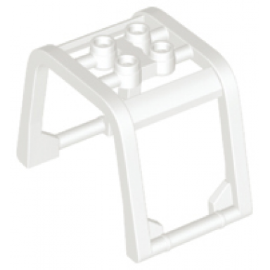 white windscreen 6 x 4 x 3 1 3 roll cage