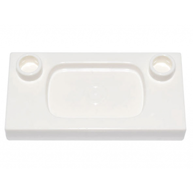white duplo furniture shallow sink