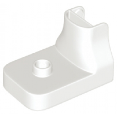 white duplo utensil mixer base
