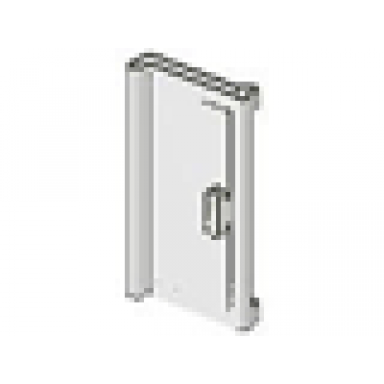 white door 1 x 2 x 3 with vertical handle