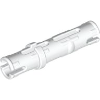 white technic pin 3l with friction ridges