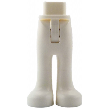 white mini doll hips and trousers with back pockets - thin hinge
