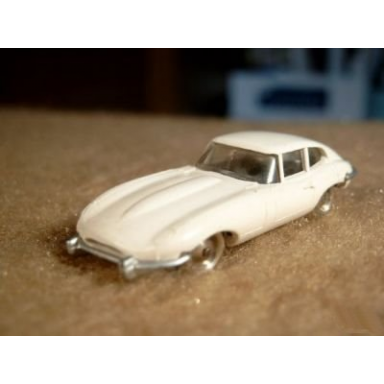 white ho scale jaguar e type