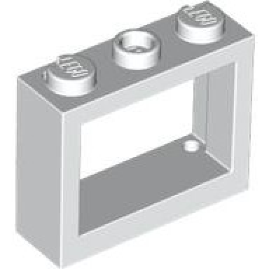 window 1 x 3 x 2 flat front