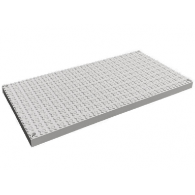 white scala baseplate 44 x 22 with 4 holes