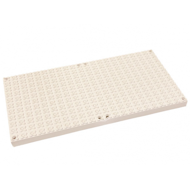 white scala baseplate 44 x 22 with 8 holes