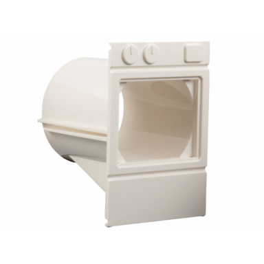 white scala washing machine unit