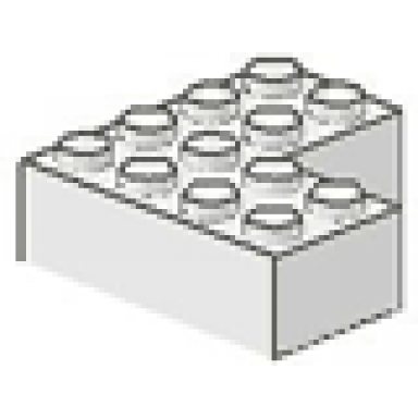 white brick 4 x 4 corner