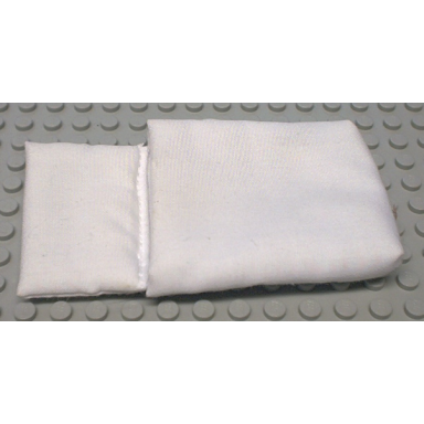 white belville cloth pouch child