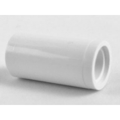 white technic pin connector round 2l without slot pin joiner round