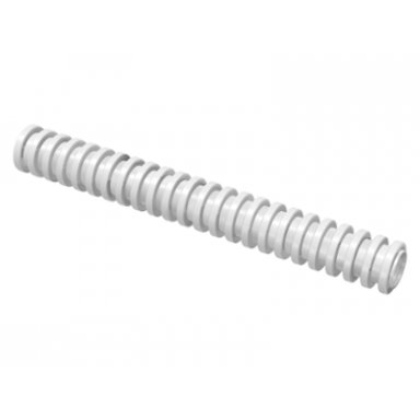 white hose ribbed 7mm d 8l 6.4cm