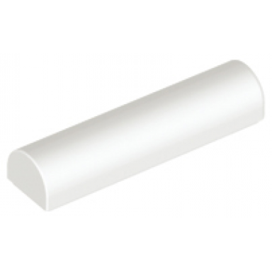 white slope curved 1 x 4 x 2 3 double