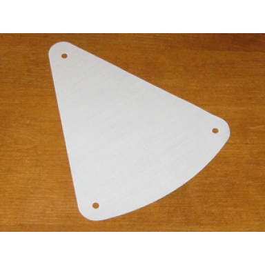 white cloth carousel top section 22 x 18