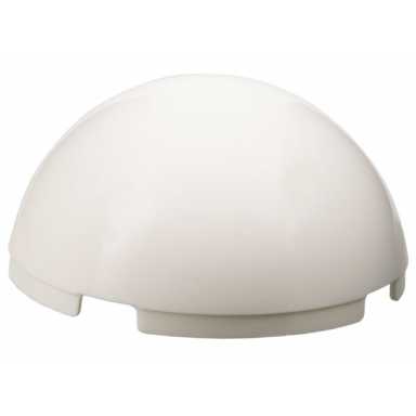 white cylinder hemisphere 4 x 4