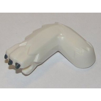 white wampa arm right with claws pattern