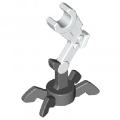 leg mechanical general grievous with dark bluish gray foot pattern